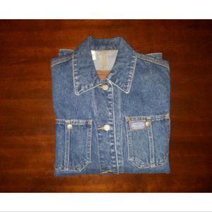 Ralph Lauren Jeans Co Blue Denim Jean Jacket Sz PP